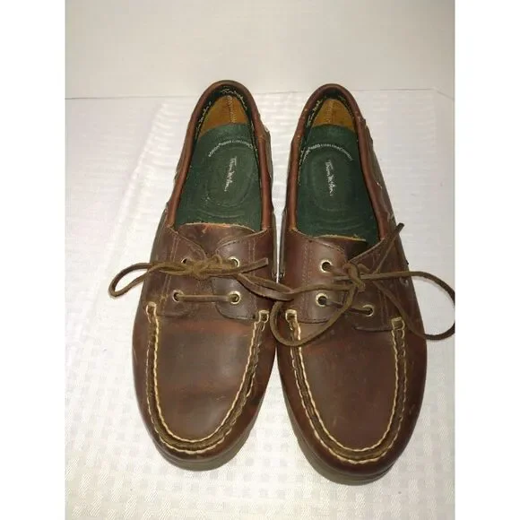 Thom McAn Shoes Mens Thom Mc Ann Leather Loafer Slip On Shoes